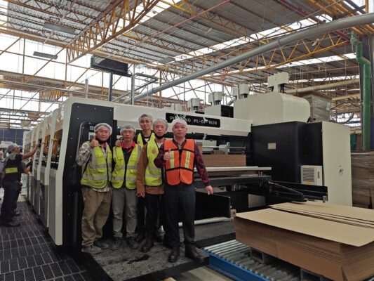 North America PL-GP-1628 Vacuum Transfer Flexo Printer (2024)